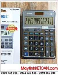 Casio DF-120FM, Máy tính tiền Casio DF-120FM màn hình 12 số điện tử _chính hãng Xuất xứ philippines |CÒN HÀNG