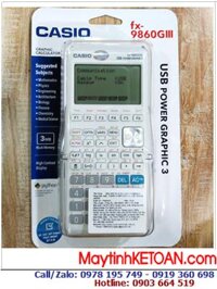 Casio FX-9860G III, Máy tính khoa học Vẽ đồ thị lập trình Casio FX-9860G III  chính hãng |MẪU MỚI