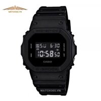 CASIO G-SHOCK DW-5600BB-1DR – NAM – KÍNH KHOÁNG – DÂY CAO SU – PIN – SIZE 43MM – MÁY NHẬT