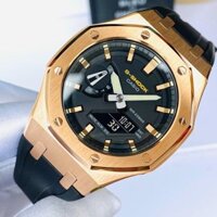 Casio G-Shock GA-2100-5A Custom AP Special (Rose Gold X Black) - Đồng Hồ Nam
