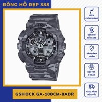 Casio Gshock GA100, đồng hồ nam Casio G SHOCK chính hãng Anh Khuê GA-100CM-8ADR