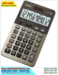 CASIO JS-20B-GD, MÁY TÍNH TIỀN CASIO JS-20B-GD LOẠI 12 SỐ PHÍM ĐÚC | CÒN HÀNG