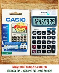 Casio LC-403TV, Máy tính tiền Casio LC-403TV màn hình 8 số điện tử _Xuất xứ Philipines |CÒN HÀNG