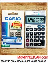 Casio LC-403TV, Máy tính tiền Casio LC-403TV màn hình 8 số điện tử _Xuất xứ Philipines |CÒN HÀNG