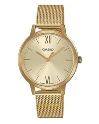 Casio LTP-E157MG-9ADF Nữ – Dây Thép Gold – Kính Khoáng – Quartz – Size 32mm – 5ATM