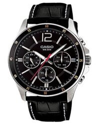 Casio MTP-1374L-1AVDF Nam – Dây Da – 6 Kim