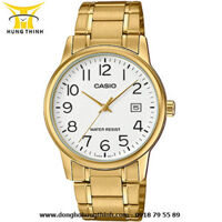 CASIO NAM DÂY KIM LOẠI 3 KIM MTP-V002G-7B2UDF
