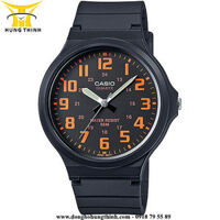 CASIO NAM DÂY VỎ NHỰA 3 KIM STANDARD MW-240-4BVDF