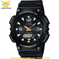 CASIO NAM DÂY VỎ NHỰA PIN 10 NĂM DIGITAL AQ-S810W-1BVDF