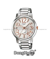 Casio Sheen SHE-4028D-7A - Nữ - Quartz (Pin) Dây Kim Loại - Chính Hãng