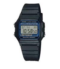 Casio Vintage 33.5mm Đồng hồ trẻ em F-105W-1ASDF