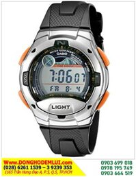 Casio W-753-3AV; Đồng hồ điện tử Pin 10 năm Casio W-753-3AV chính hãng| Bảo hành 2 năm