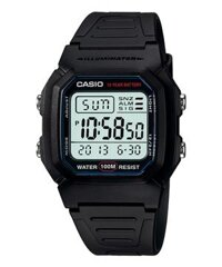 Casio W-800H-1AVDF - Uy tín từ 2009, Tem vàng chống giả, Bảo hành 1 năm, Pin miễn phí trọn đời