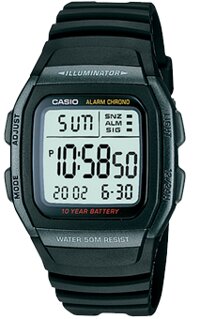 Casio W-96H-1BVDF | Size 35.4mm | Mã số 6047A