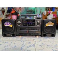 Cassette Sony CFS-715S đồ cũ hát tốt radio cassette (có đường line) nội địa Nhật