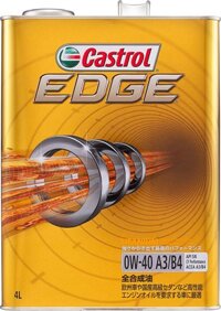 Castrol EDGE A3/B4 0W-40 Nhớt xe ô tô 4.0L