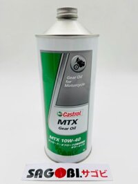 Castrol MTX 10W-40 Nhớt hộp số, bộ láp 1.0L