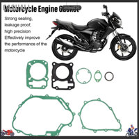 Casuall 7 Chiếc Động Cơ Xe Máy Gioăng Chịu Nhiệt Mạnh Mẽ Hàn Chính Xác Phù Hợp Với CBF KTT 150cc CBF150 SDH150 KTT150 XR150 snowa