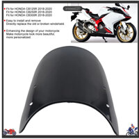 Casuall Kính chắn gió xe máy acrylic phù hợp cho Honda CB125R CB250R CB300R 2018‑2020 snowa