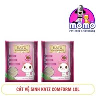 Cát Cho Mèo ME-O Katz Comfort- Cát Vệ Sinh Cho Mèo Hương Táo Và Cafe gói 10l- 9.2kg