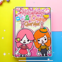 Cắt dán Búp bê giấy Strawberry vs Orange