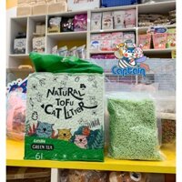 Cát đậu nành lót chuồng nhiều màu