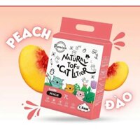 Cát đậu nành vệ sinh cho mèo Cát vệ sinh TOFU CAT LITTER CATSME PREMIUM 7L không bụi, khử mùi tốt, có thể xả trực tiếp.