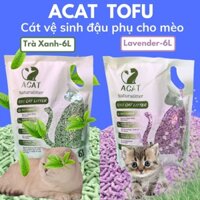 Cát Đậu Phụ ACAT  6L Cho Mèo Đi Vệ Sinh