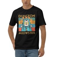 Cat Dungeon Meowster Dungeons And Dragon Áo thun Cotton phổ biến dành cho nam