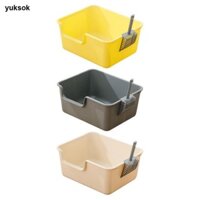 Cat Kitten Potty Toilet Cat Sand Basin Semi Kèm theo Open Top