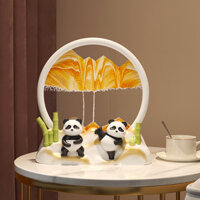 Cát lún vẽ đồ trang trí hoạt hình phòng khách văn phòng đồng hồ cát trang trí internet người nổi tiếng 3D tranh cát ba chiều