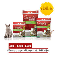 Cát Mèo Canada Litter - Không mùi - 6kg/12kg/18kg