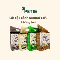 Cát mèo, Cát đậu nành vệ sinh cho mèo Natural Tofu Cat Litter 6L (2.4kg), Cát vệ sinh cho mèo - Petie