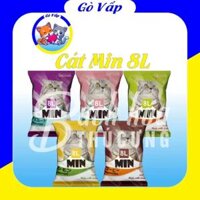 Cát Min Cát Vệ Sinh Cho Mèo Cát Nhật Túi 8L