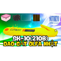 [Cắt mọi bề mặt] Dao cắt OLFA Nhật SK-10 (210B) chính hãng Notokyo mới kèm hộp lưỡi dao thay thế