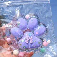 Cat Paw Squeeze Toy, Kneading Soft Cartoon Fidget Toy, Funny Colorful 3D Super Large Cat Paw Pinch Toy