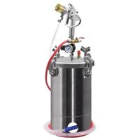 Cát pha nước, sơn nước ngâm nước nhiều màu, súng phun chuyên dụng, thùng chịu áp inox, gắp sơn latex giả đá súng phun sơn cầm tay máy xịt sơn Máy phun sơn cầm tay