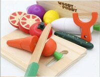 Cắt Rau Củ Gỗ Woody Puddy