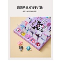 [CẮT SẴN] Đồ chơi giấy Kuromi và Melody cắt dán thủ công búp bê giấy cho bé Mô Mô Home