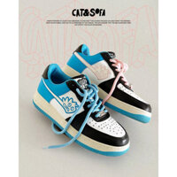 CAT & SOFA  - giày Pink/Blue Shoelaces chính hãng AC250