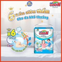 (Cắt tem/ko quà) Bỉm dán/ quần Goon Premium size NB70/S64/M60/M56/L50/L46/XL46/XL42/XXL36
