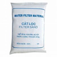 Cát thạch anh lọc nước 50kg/bao