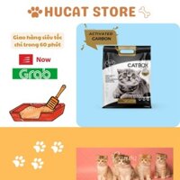 Cát vệ sinh cho mèo 16L CATBOX, cát CATBOX đủ mùi, bổ sung than hoạt tính.{Hoả tốc 1h)