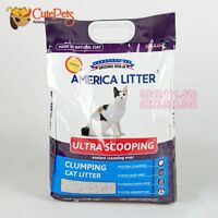 Cát Vệ Sinh Cho Mèo America Litter 10L - Phụ kiện chó mèo Hà Nội