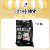 CÁT VỆ SINH CHO MÈO | CÁT NHẬT BẢN YUKI CAT LITTER – COFFEE 8L