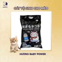 CÁT VỆ SINH CHO MÈO | CÁT NHẬT BẢN YUKI CAT LITTER – BABY POWDER 15L