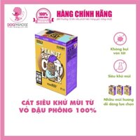 Cát vệ sinh cho mèo hữu cơ từ vỏ đậu phộng 3 loại hương 2,5kg Touchcat - Dogparadise.vn