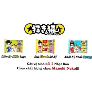Cát vệ sinh cho mèo Maneki Neko Cat Litter - 12L