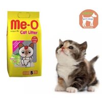 cát vệ sinh cho mèo me-o 5lit_Phụ kiện chó mèo Chewpet