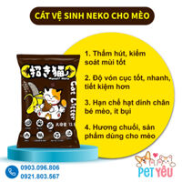 Cát Vệ sinh cho mèo NEKO - HƯƠNG SOCOLA CHUỐI gói 5 Lít
